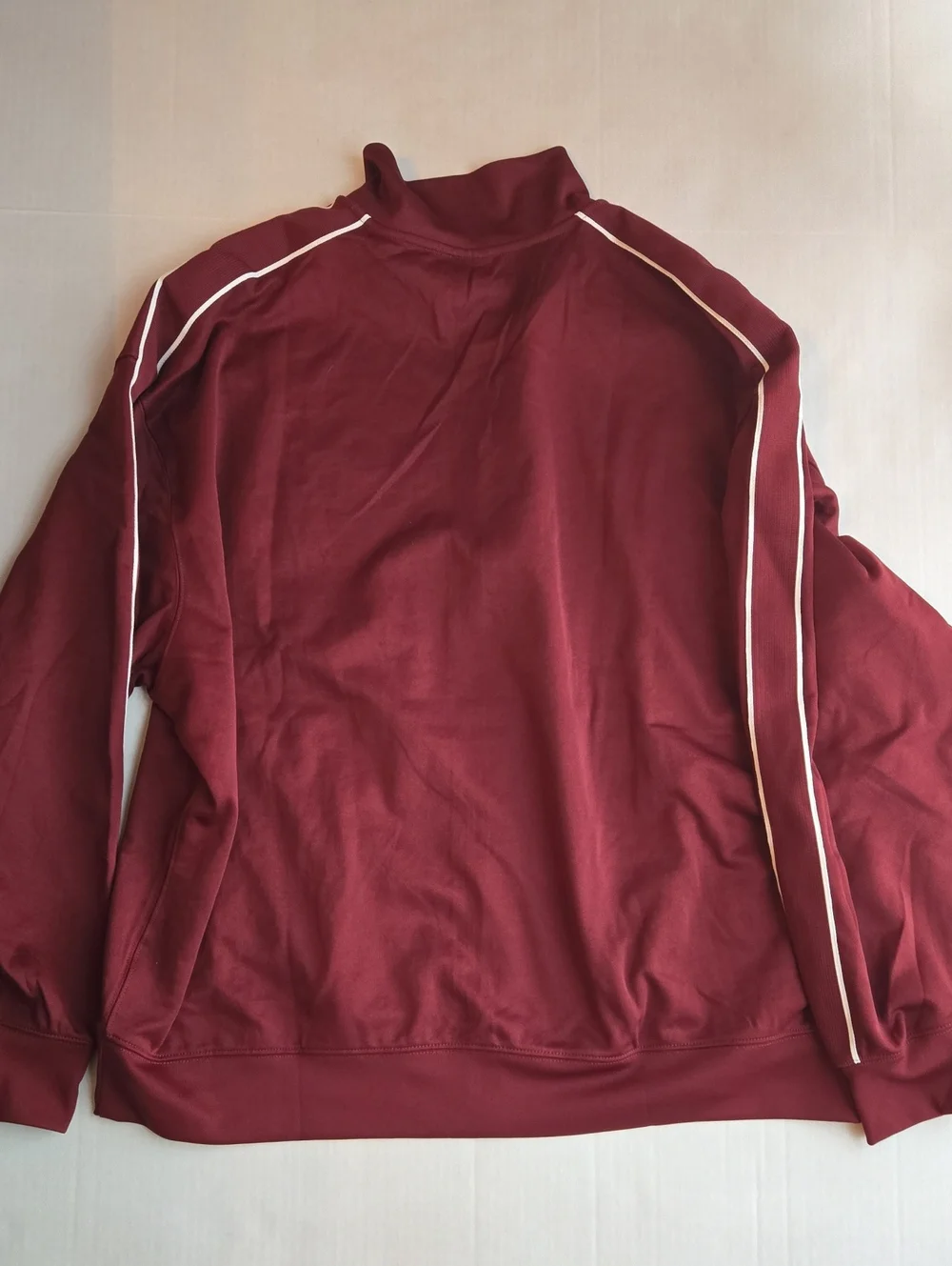 Nike Sportswear Club Men’s Oversized Knit Track Jacket Dark Team Red/White 2XL